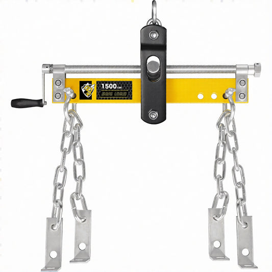 1500lbs Crane Engine Leveler  Steel with Ball Bearing Adjustable Handle