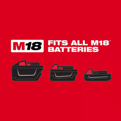 M18 FUEL 18V Lith-Ion Brushless Cordless 1/2 In. Hammer Drill/Driver W/ 5.0 Ah Battery & Screwdriver Bit Set