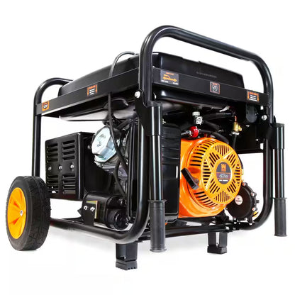 11,000-Watt 120V/240V Dual Fuel Portable Gas/Propane Generator with Wheel Kit, Electric Start and CO Watchdog
