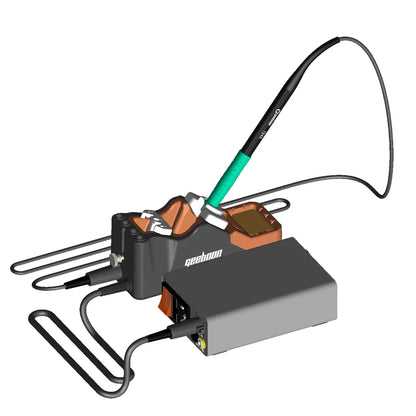 GEEBOON 220W TC22 Soldering Station with Color Curve Display, Compatible with 115/210/245/T12 Tips