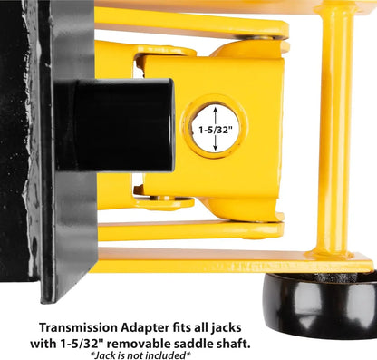1/2 ton high capacity OMT transmission floor jack adapter