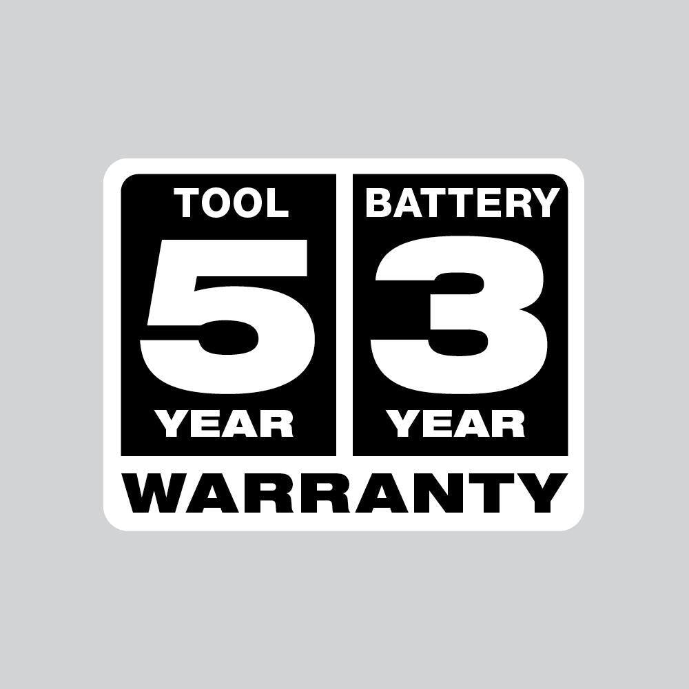M18 FUEL 18V Lith-Ion Brushless Cordless 1/2 In. Hammer Drill/Driver W/ 5.0 Ah Battery & Screwdriver Bit Set